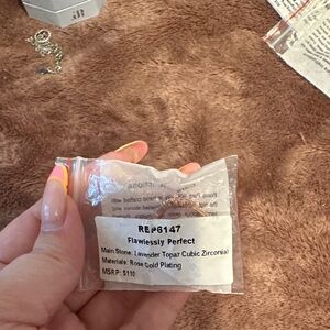 Flawlessly Perfect Lavender Topaz Ring